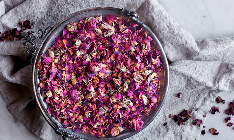 health benefits of dried rose petals