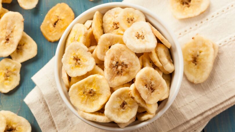 health benefits banana chips