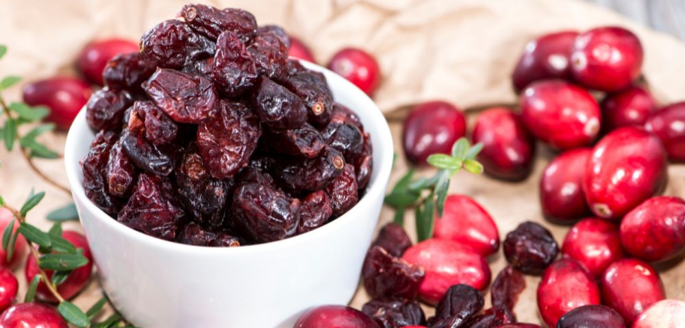 how to dry fresh cranberries at home