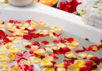 how to dry rose petals for bath tubs
