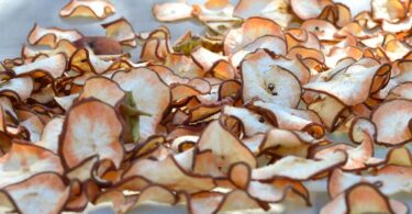 how to dry pear slices