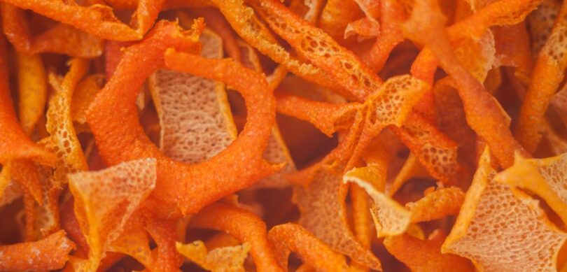 how to dry citrus peels in oven, dehydrator or sun-drying